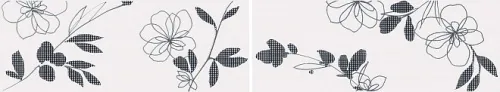 Панно MLD\A66\2x\15079 Бельканто матовый (из 2 ч. разм. 15x40) 15x80x0,8, Kerama Marazzi (Керама Марацци)