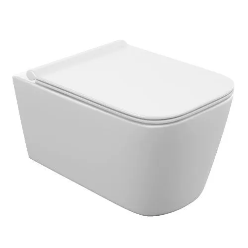 Подвесной унитаз CREA Vortex DPL EO slim, белый A68916, Cersanit