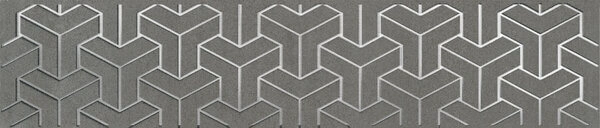 Бордюр AD\C569\6399 Ломбардиа серый темный матовый 25x5,4x0,8, Kerama Marazzi (Керама Марацци)