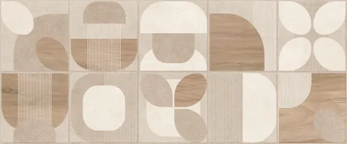 Купить Плитка 010100001519 Pinto (Пинто) beige wall 02 25х60, Gracia Ceramica в Санкт-Петербурге | Плитбург