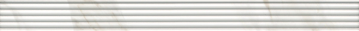 Бордюр LSA014R Прадо белый структура глянцевый обрезной 40x3,4x0,9, Kerama Marazzi (Керама Марацци)