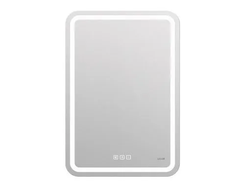 Зеркало LED 051 design pro 55x80 с подсветкой bluetooth с антизапотеванием прямоугольное LU-LED051*55-p-Os, Cersanit