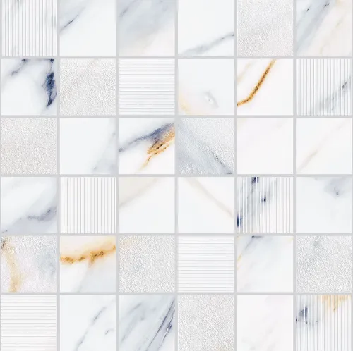 Мозаика 588143003 Calacatta Fantasy (Калакáтта Фэ́нтэзи) Mosaic 30х30, Eletto Ceramica (Элетто Керамика)