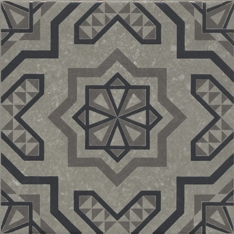 Декор KMD3STA048GN Касабланка серый матовый 20x20x0,8, Kerama Marazzi (Керама Марацци)
