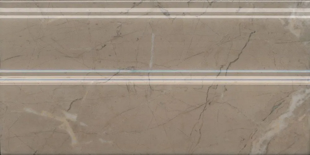  Плинтус FMA032R Серенада бежевый тёмный глянцевый обрезной 30x15x1,7, Kerama Marazzi (Керама Марацци)