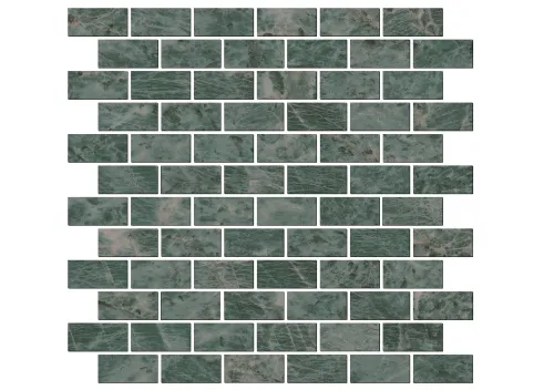 Декор MM13123T Эвора зеленый мозаичный глянцевый 32x30x0,9, Kerama Marazzi (Керама Марацци)