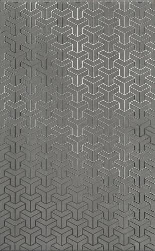 Декор HGD\C371\6399 Ломбардиа серый темный матовый 25x40x0,8, Kerama Marazzi (Керама Марацци)