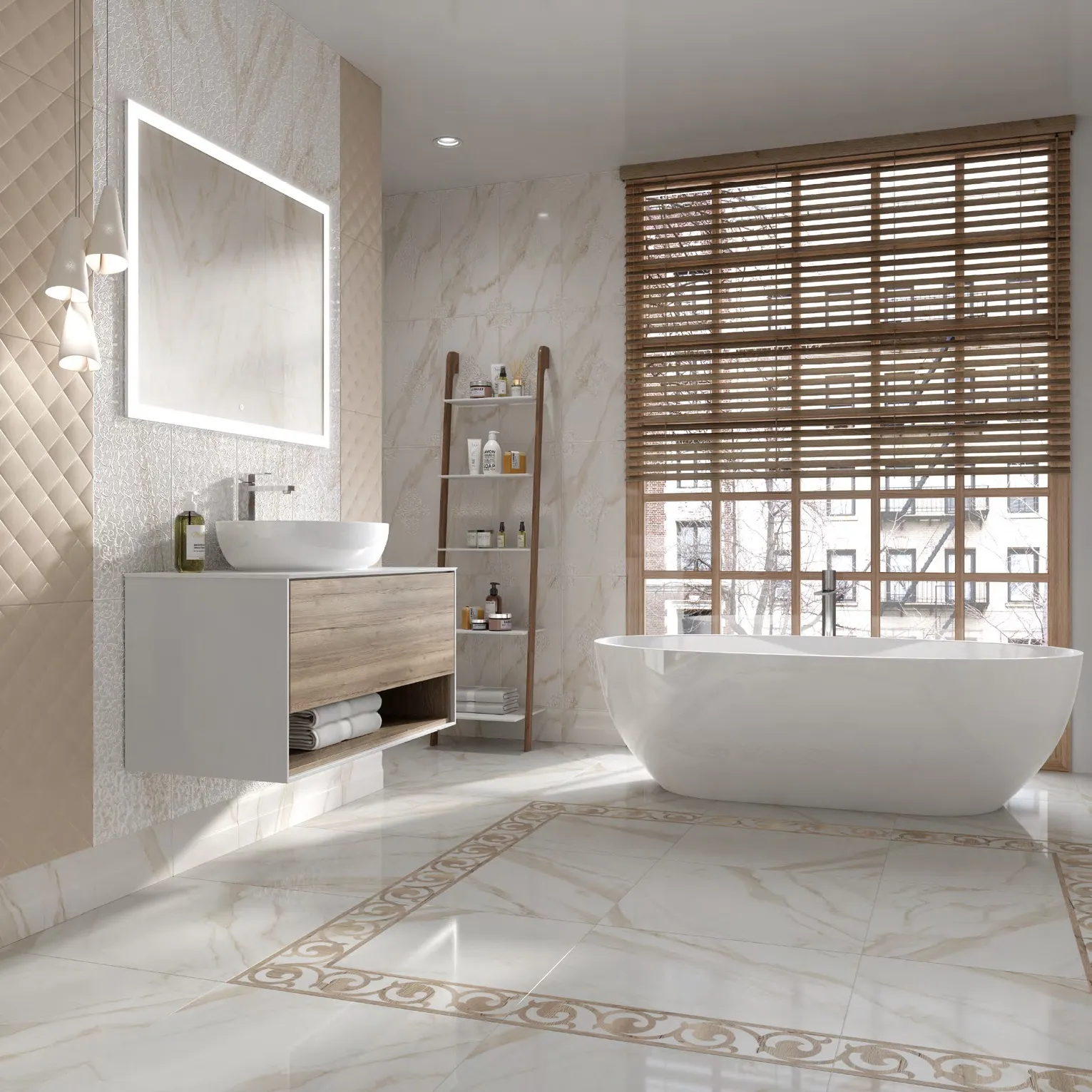 Коллекция плитки и керамогранита Карелли 30х60; 60x60, Kerama Marazzi (Керама Марацци)