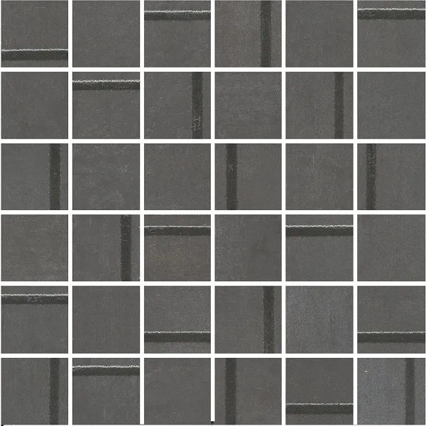  Декор MM13132 Гварди 1 мозаичный антрацит матовый обрезной 30x30x0,9, Kerama Marazzi (Керама Марацци)