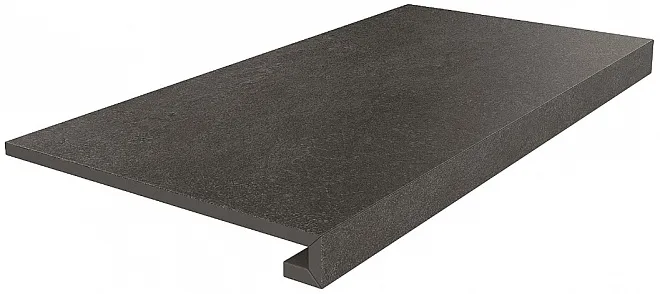 Ступень DD600720R\GCF клееная Про Стоун черный 33x60x0,9, Kerama Marazzi (Керама Марацци)
