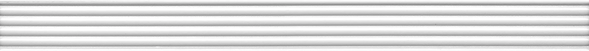 Бордюр LSA013R Монфорте белый структура матовый обрезной 40x3,4x0,9, Kerama Marazzi (Керама Марацци)