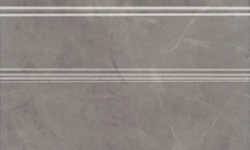Плинтус FMB011 Гран Пале серый глянцевый 25x15x1,5, Kerama Marazzi (Керама Марацци)