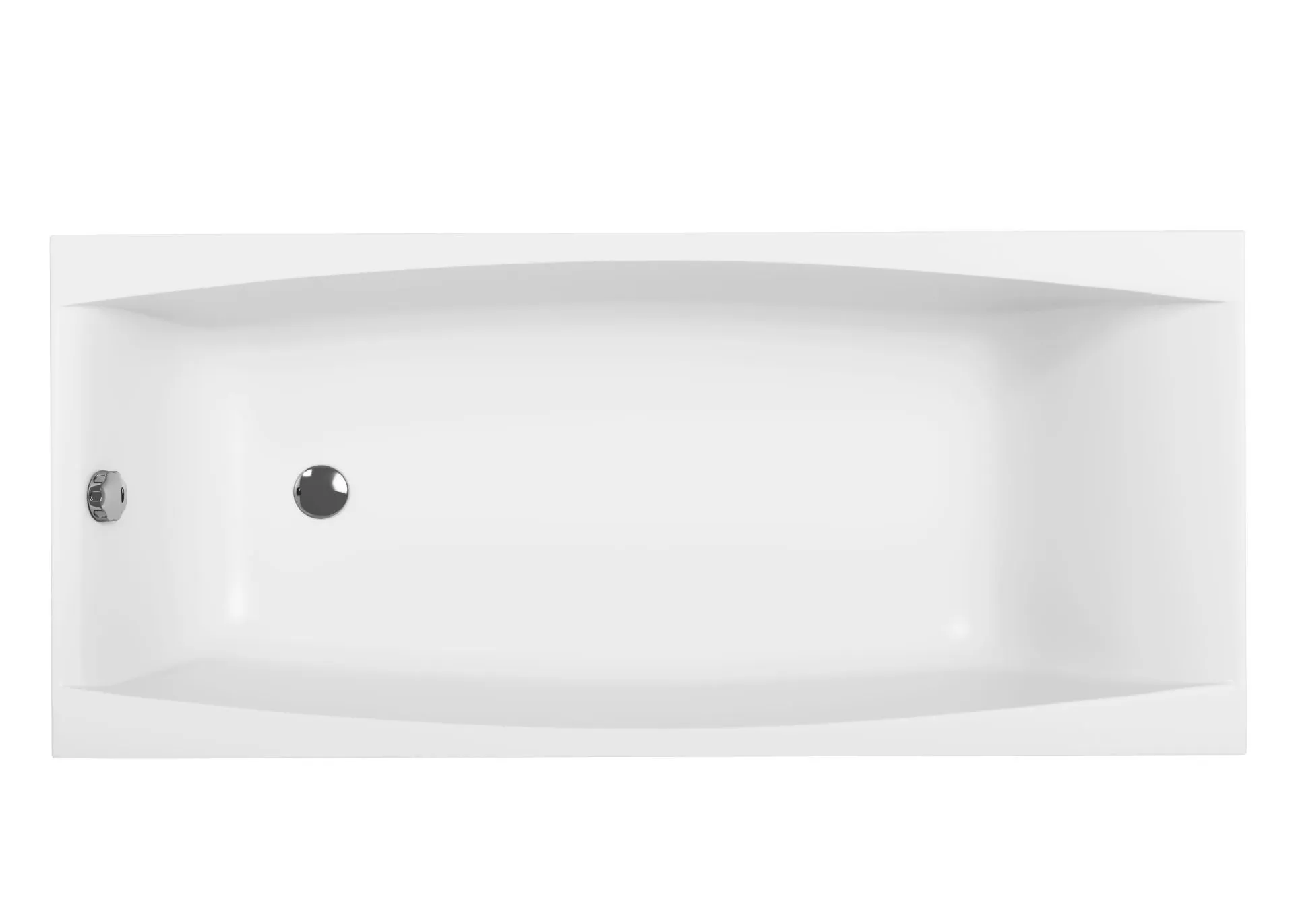 Ванна прямоугольная VIRGO 180x80, белый A64626, Cersanit