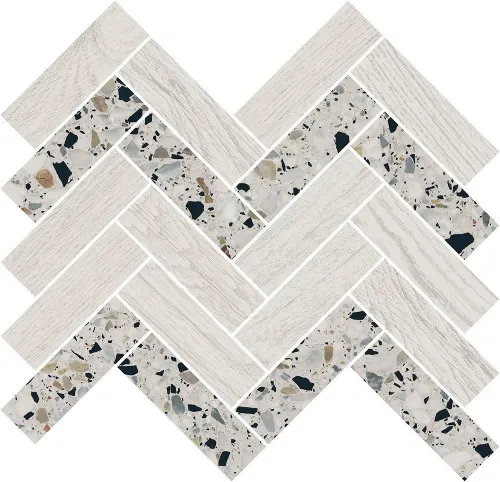 Декор T042\SG5268 Монтиони мозаичный белый 34x35,5x0,9, Kerama Marazzi (Керама Марацци)