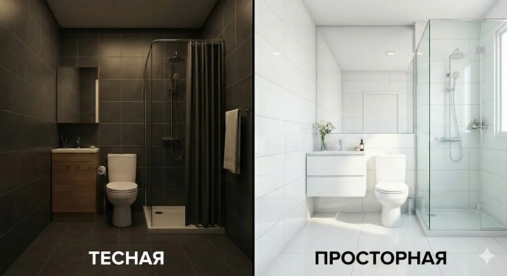 Дизайн светлой ванной комнаты: современные идеи интерьера в белом цвете
