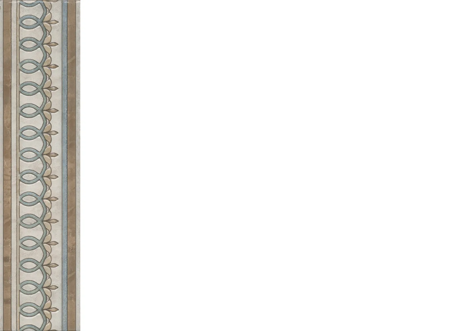 Бордюр HGD\A528\13000TRL Эвора глянцевый обрезной 30x7,2x0,9, Kerama Marazzi (Керама Марацци)