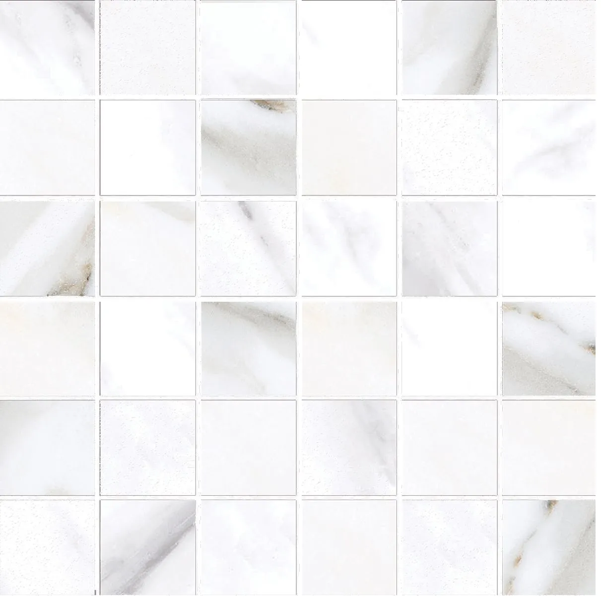  Мозаика 588143002 Calacatta (Калакáтта) Mosaic 30х30, Eletto Ceramica (Элетто Керамика)