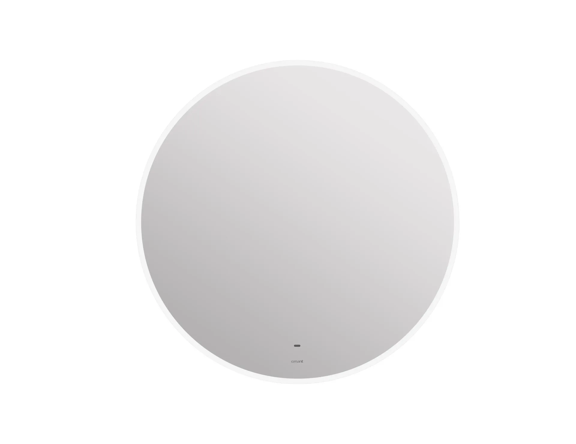 Зеркало ECLIPSE Fusion 80x80 с подсветкой круглое, серебро A64811, Cersanit