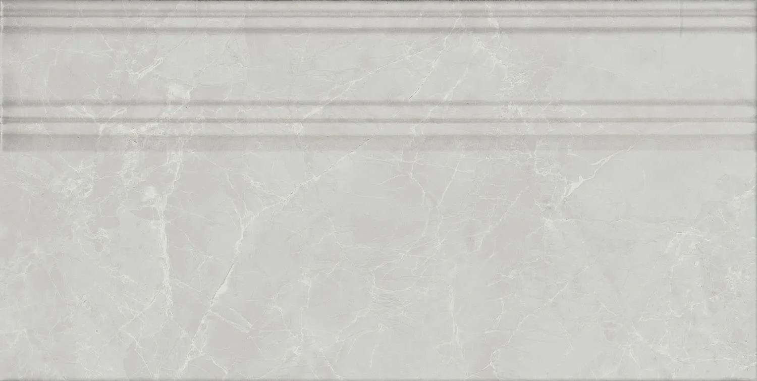 Плинтус FME028R Монте Тиберио серый глянцевый обрезной 20x40x1,6, Kerama Marazzi (Керама Марацци)
