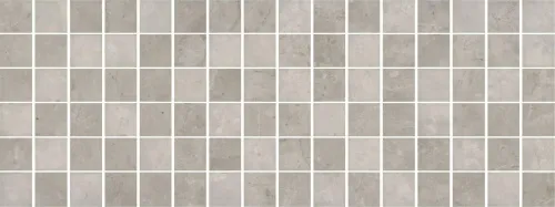 Декор MM15150 Монсанту мозаичный серый светлый глянцевый 15x40x0,69, Kerama Marazzi (Керама Марацци)