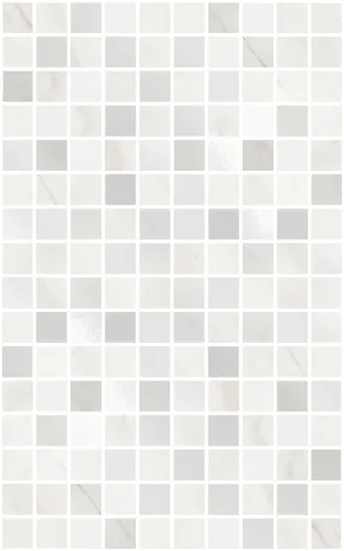 Декор MM6359 Гран Пале белый мозаичный глянцевый 25x40x0,8, Kerama Marazzi (Керама Марацци)