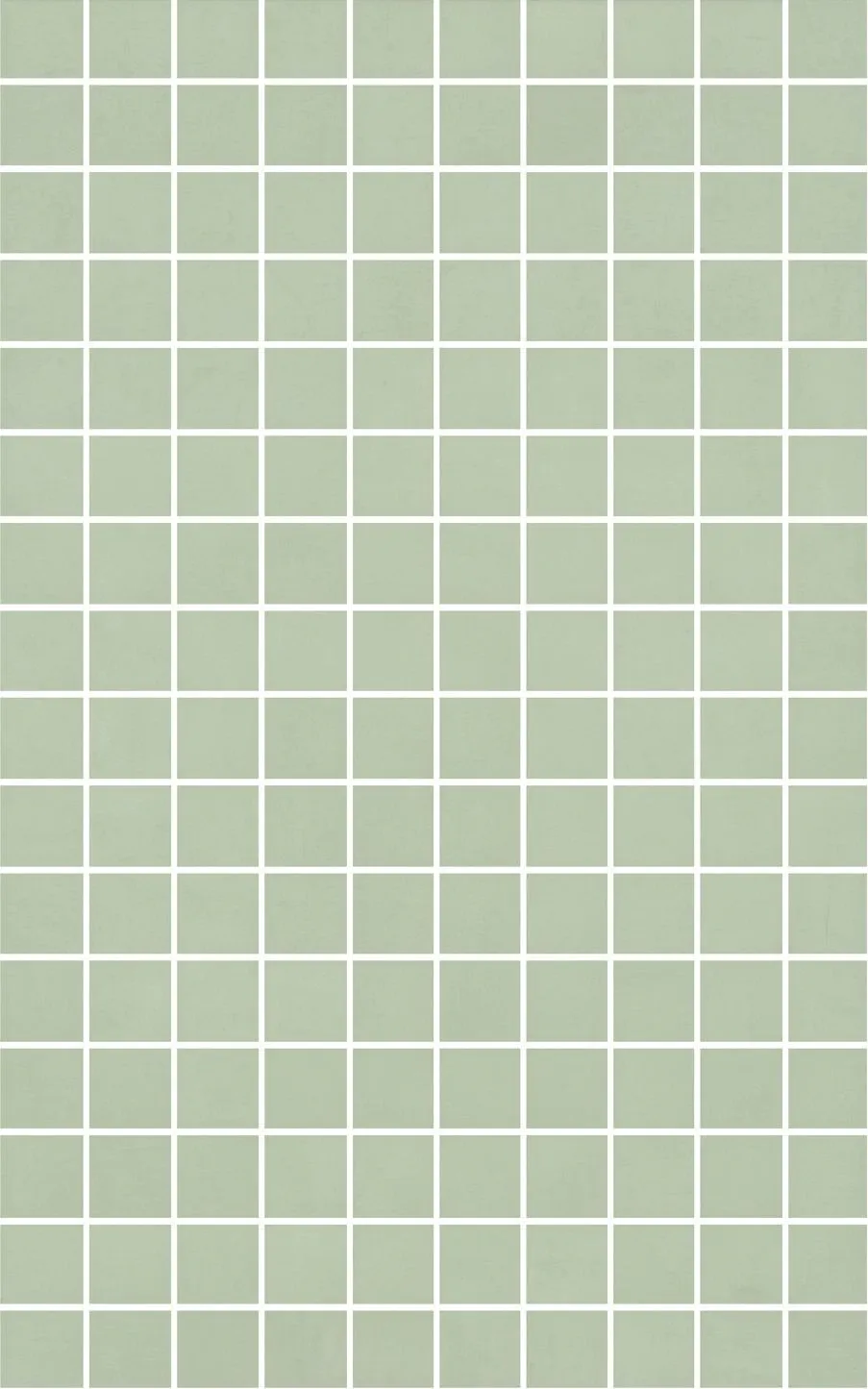 Декор MM6409 Левада мозаичный зеленый светлый глянцевый 25x40x0,8, Kerama Marazzi (Керама Марацци)