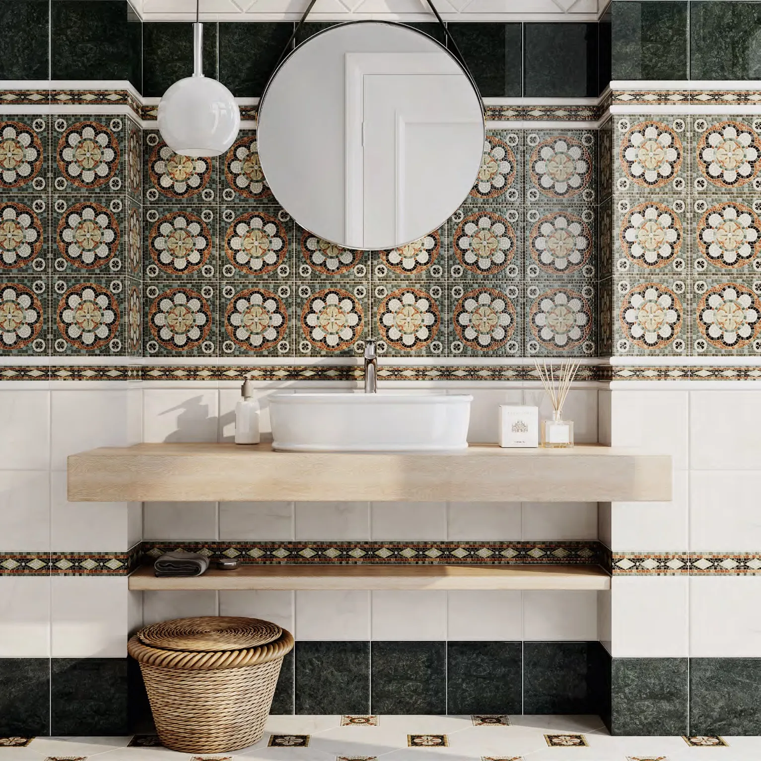 Коллекция плитки и керамогранита Стемма 20х20, Kerama Marazzi (Керама Марацци)