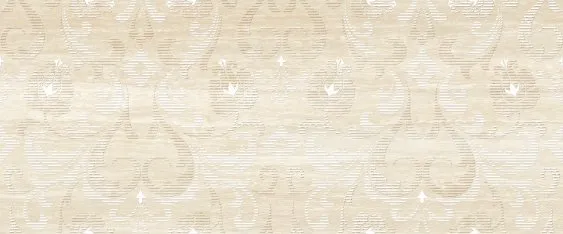Декор 010300000091 Lotus (Лотус) beige decor 01 матовый 25х60, Gracia Ceramica