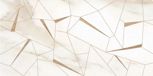 Плитка 00-00003236 Calacatta Royal (Калакатта Роял) Style белый 31,5х63, Azori (Азори)
