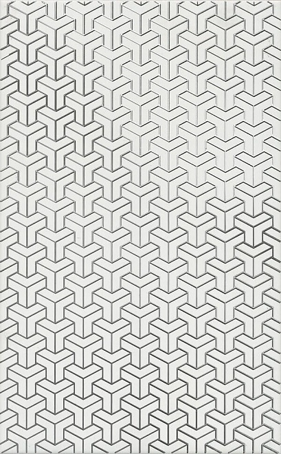 Декор HGD\A371\6397 Ломбардиа белый матовый 25x40x0,8, Kerama Marazzi (Керама Марацци)