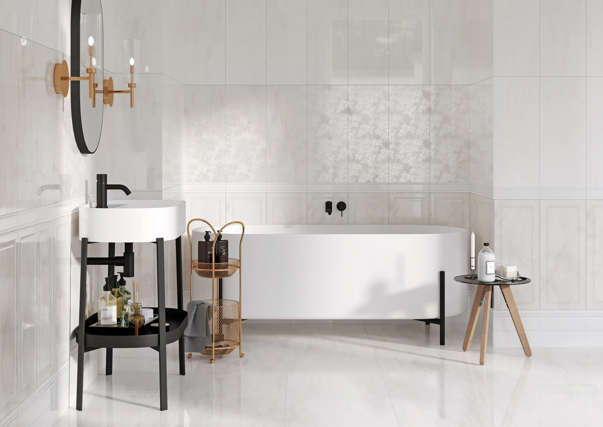  Коллекция плитки и керамогранита Lira (Лира) 25х60, Gracia Ceramica (Грация Керамика)