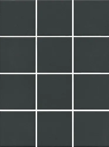 Керамогранит 1333 Агуста черный матовый 30х40 из 12 частей 9,8x9,8x0,7, Kerama Marazzi (Керама Марацци)