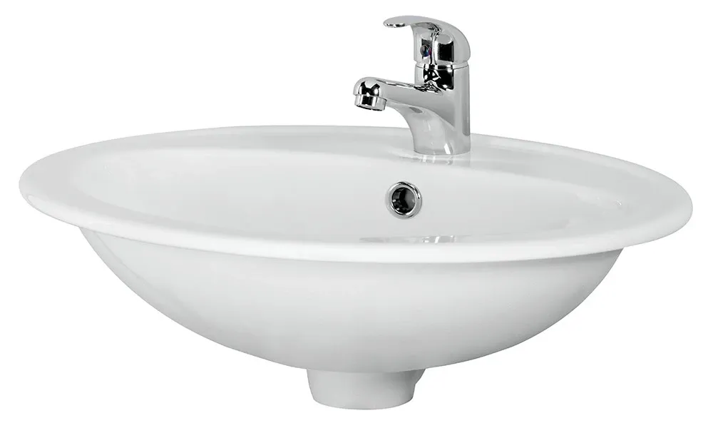 Раковина в столешницу CALLA 54 1 отв., белый UM-Cl/1, Cersanit