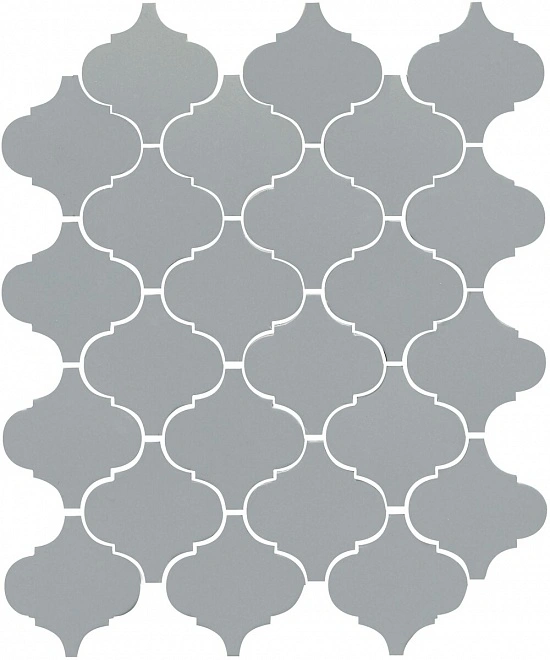 Плитка 65012 Арабески серый глянцевый 26x30x0,7, Kerama Marazzi (Керама Марацци)