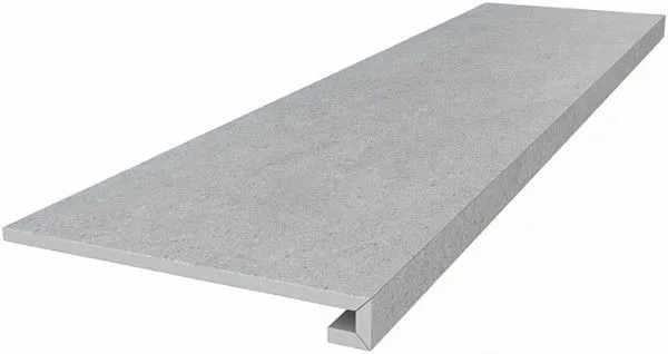 Ступень DL500720R\GCF клееная Фондамента пепельный светлый 33x119,5x0,9, Kerama Marazzi (Керама Марацци)