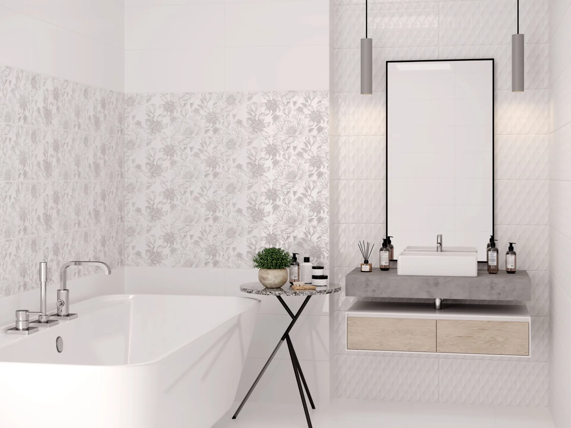 Коллекция плитки и керамогранита Blum (Блум) 25х60, Gracia Ceramica (Грация Керамика)