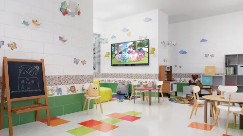 Коллекция плитки Kids 20х40, Нефрит-Керамика