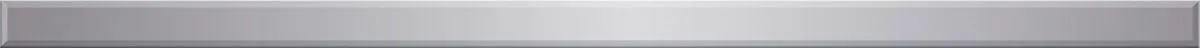 Бордюр 837441002 Stainless Steel Silver Matte металлический 2х50,5, Azori (Азори)