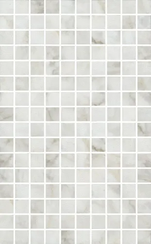 Декор MM6432 Кантата мозаичный белый глянцевый 25x40x0,8, Kerama Marazzi (Керама Марацци)