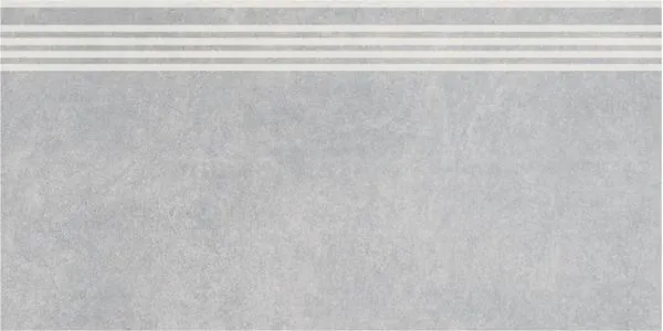Ступень SG614820R\GR Королевская дорога серый светлый обрезной 30x60x0,9, Kerama Marazzi (Керама Марацци)