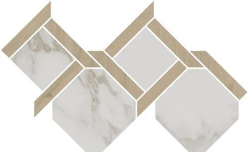 Декор ID169 Монте Тиберио наборный лаппатированный 48x29,5x0,9, Kerama Marazzi (Керама Марацци)