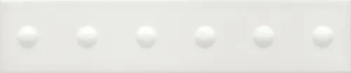 Плитка KM26389 Медина 1 белый матовый структура 6x28,5x1, Kerama Marazzi (Керама Марацци)