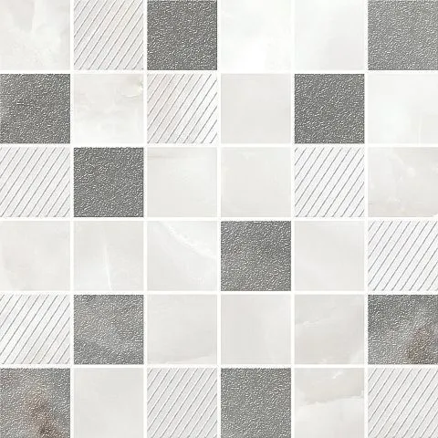 Мозаика 587433004 Opale (Опал) Grey Mosaic 30х30, Azori (Азори)