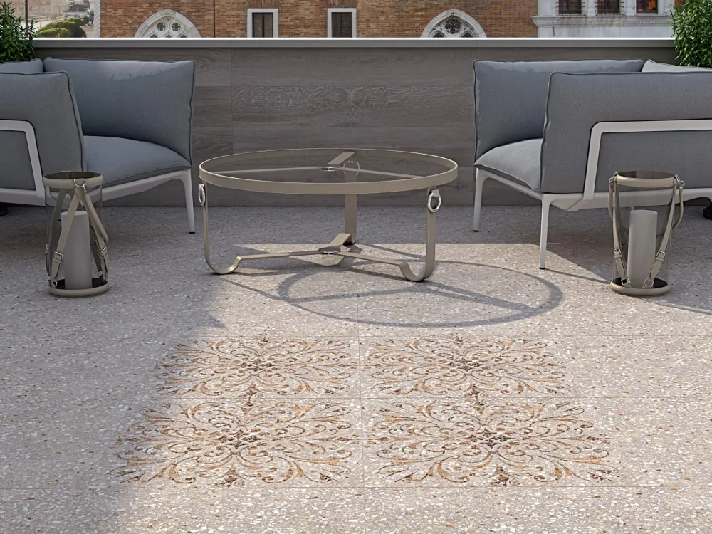 Коллекция ступеней и керамогранита Терраццо 60х60, Kerama Marazzi (Керама Марацци)