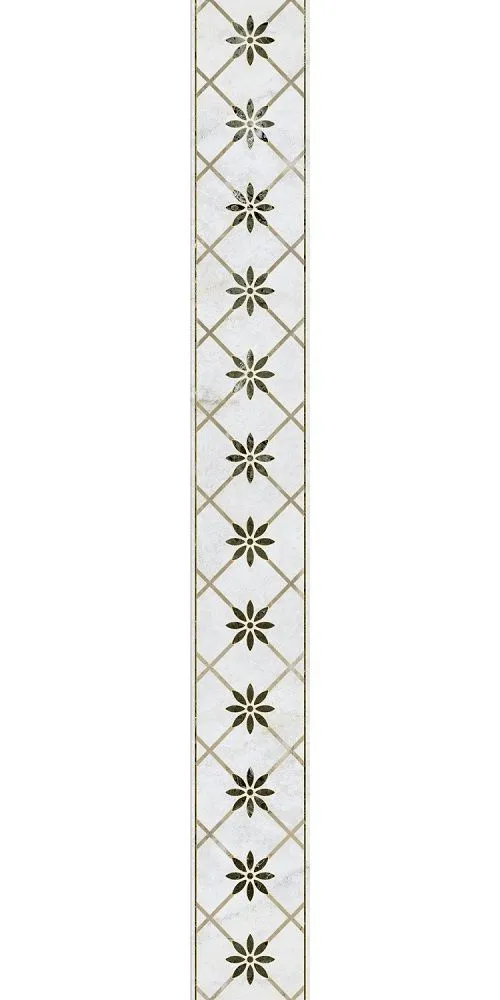 Бордюр VT\A571\11000R Серенада 1 глянцевый обрезной 60x7,2x0,9, Kerama Marazzi (Керама Марацци)
