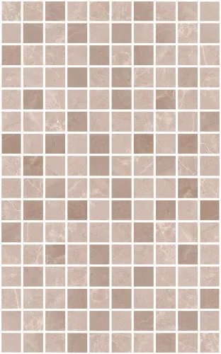 Декор MM6360 Гран Пале бежевый мозаичный глянцевый 25x40x0,8, Kerama Marazzi (Керама Марацци)