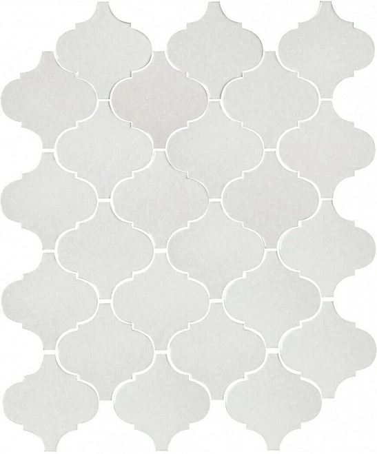 Плитка 65000 Арабески белый глянцевый 26x30x0,7, Kerama Marazzi (Керама Марацци)