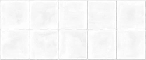 Плитка 010100001237 Mango (Манго) white square wall 01 глянцевая 25х60, Gracia Ceramica