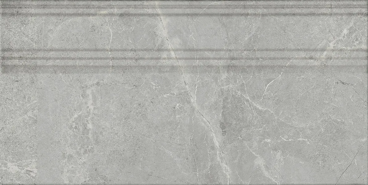 Плинтус FME026R Риальто дымчатый глянцевый обрезной 20x40x1,6, Kerama Marazzi (Керама Марацци)