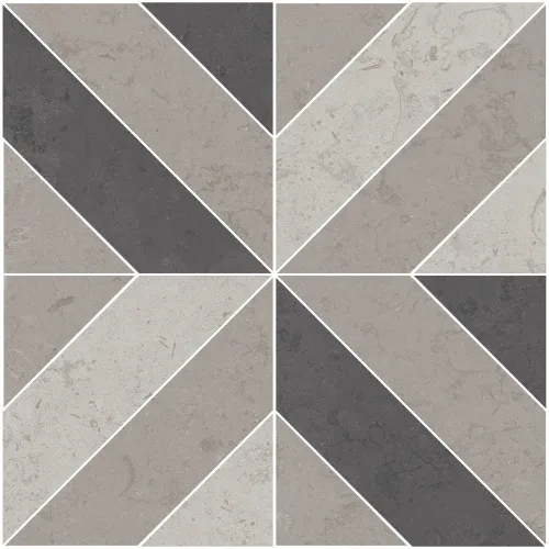 Декор ID124T Про Лаймстоун серый матовый 60x60x0,9, Kerama Marazzi (Керама Марацци)